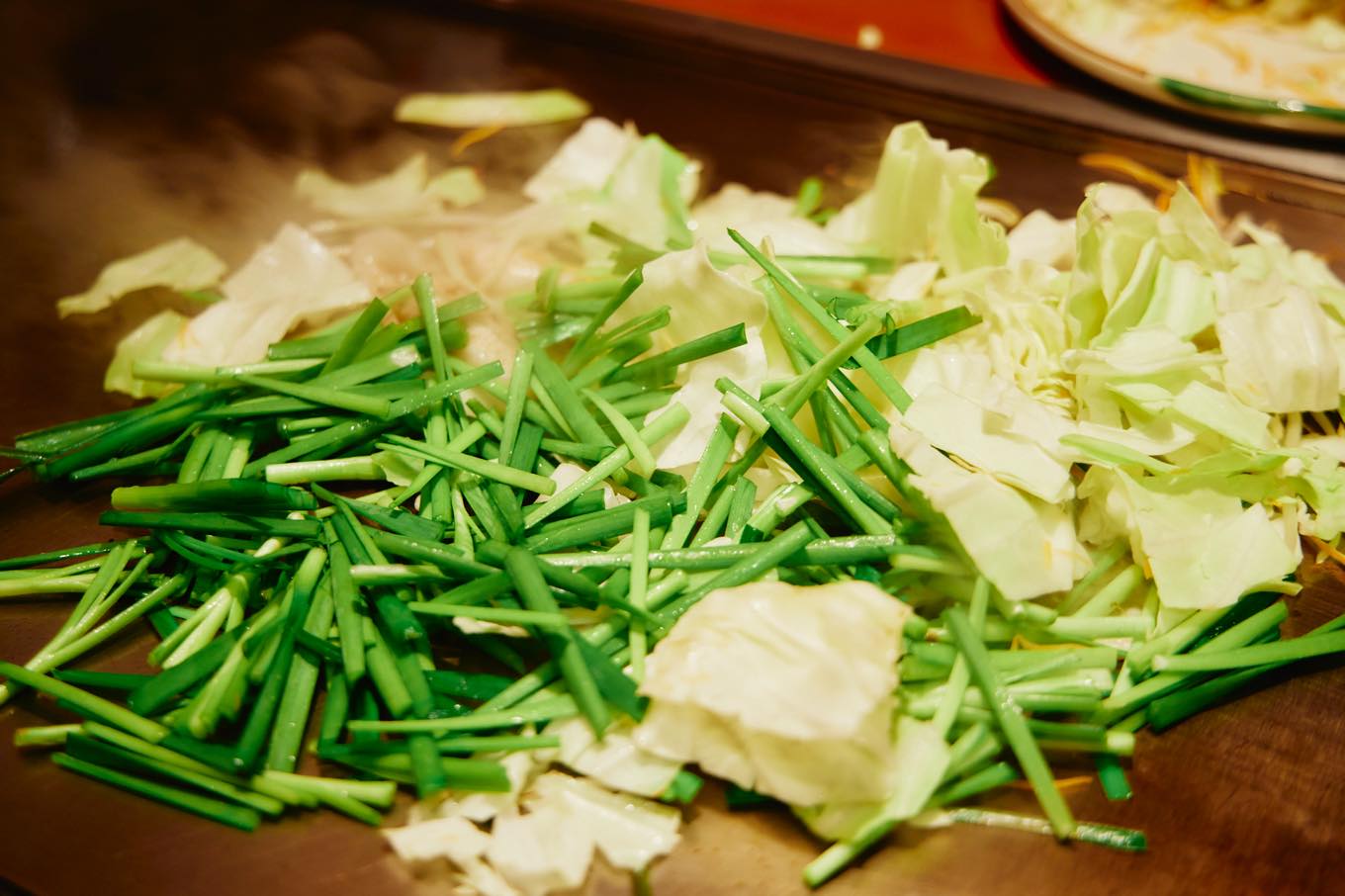 ニラ塩焼きそば